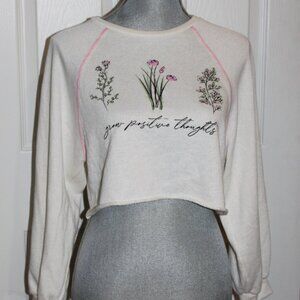 Le Lis White Crop Top